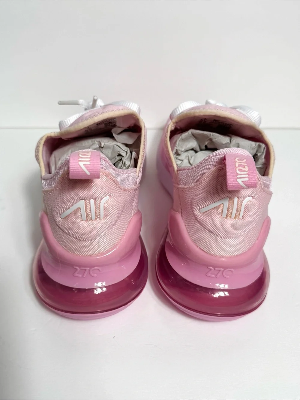Nike (GS) Air Max 270 ‘Pink Foam’ Sneakers Brand New Size 5.5Y Women’s 7 - Picture 7 of 7